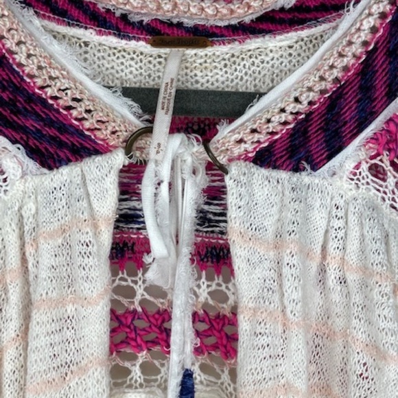 FREE PEOPLE open front cropped cardigan size S - Picture 2 of 7